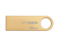 KINGSTON 16GB USB2.0 GE9 Gold Metal casing - 116368 - zdjęcie 2